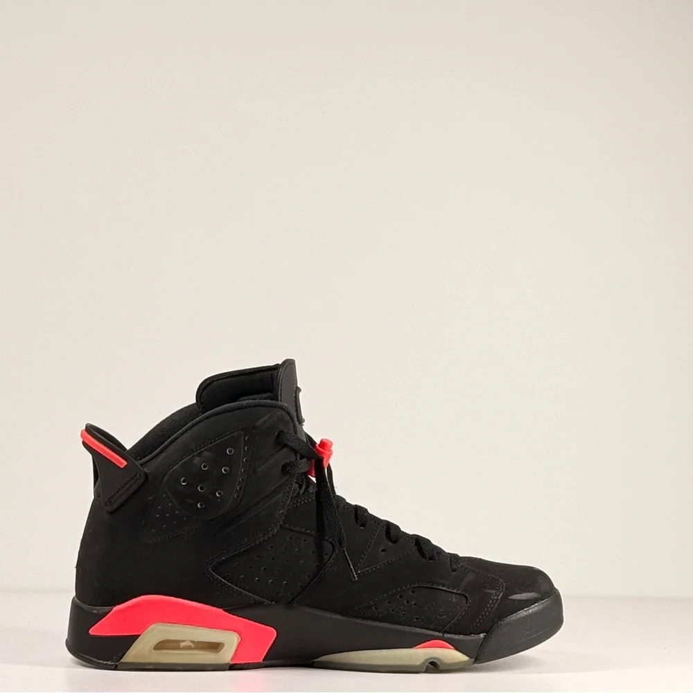 Air Jordan 6 Retro Black Infrared Men's Size 12